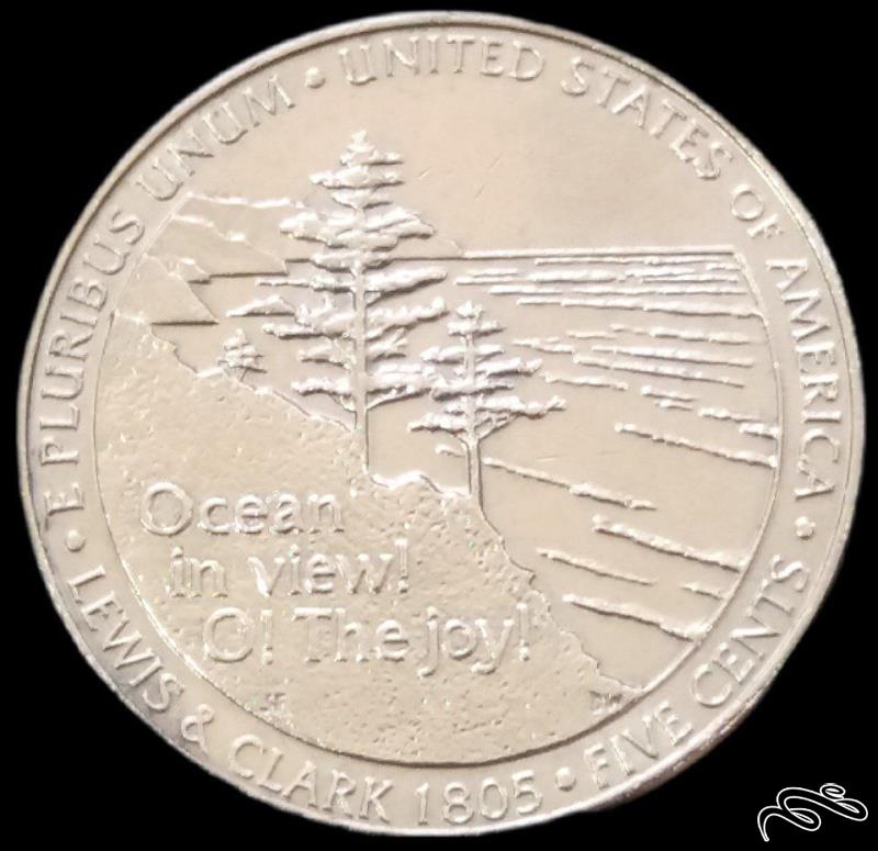 5 سنت یادبودی 2005 D آمریکا (گالری بخشایش)