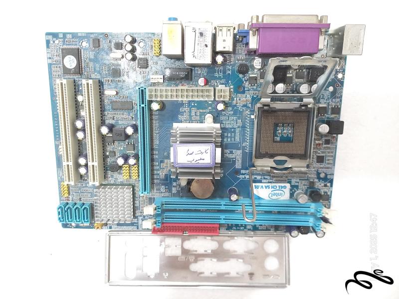 مادربرد G41 سوکت 775 رم DDR3 باتوضیحات