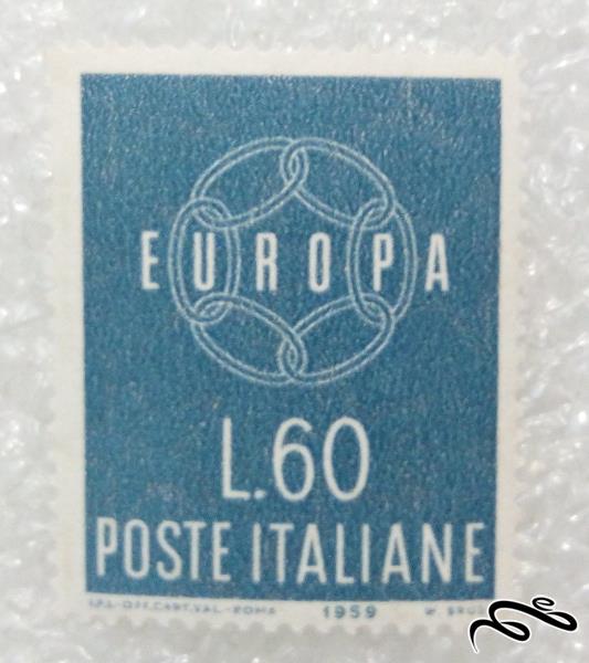 تمبر مشترک قدیمی سری اروپا 1959 ایتالیا (98)4 F