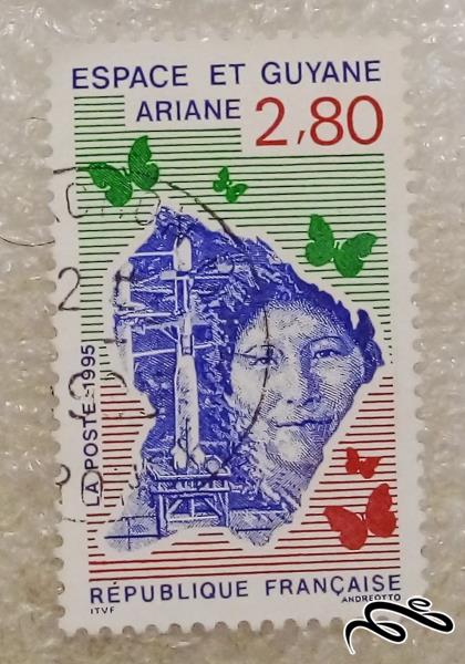 تمبر باارزش کلاسیک 1995 فرانسه نقاشی .باطله (2)0/4