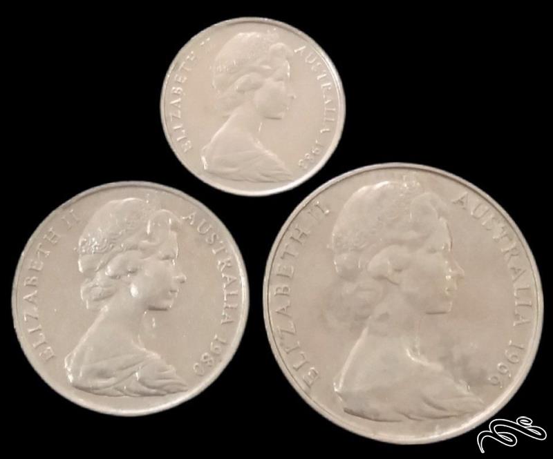 ست 3 عددی استرالیا تاج‌کوتاه (گالری بخشایش)