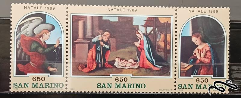 کریسمس chrismas / سن مارینو 1989