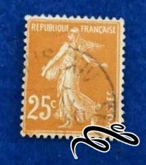 تمبر باارزش کلاسیک قدیمی فرانسه .باطله (۹۵)۴