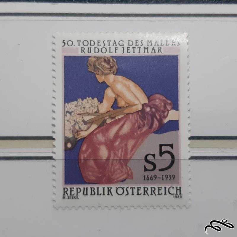 تمبر  اتریش- 1989
