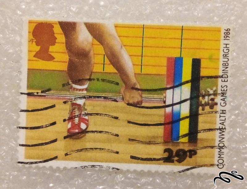 تمبر باارزش ۱۹۸۶ انگلیس . ورزشی (۹۶)۲