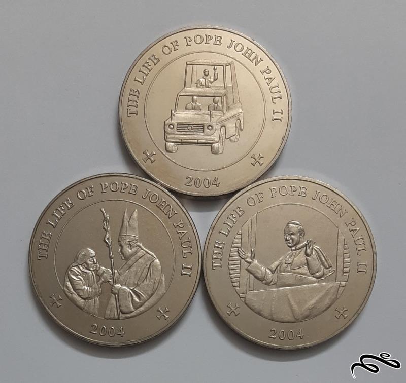 سکه های یادبودی 25 شیلینگ سومالی 2004