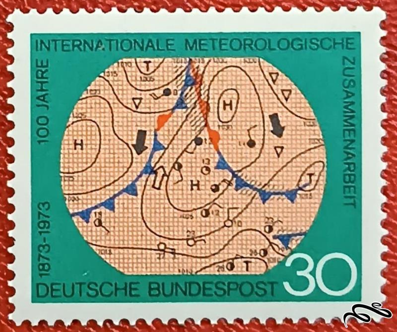 تمبر زیبای باارزش قدیمی ۱۹۷۳ المان (۹۲)۴