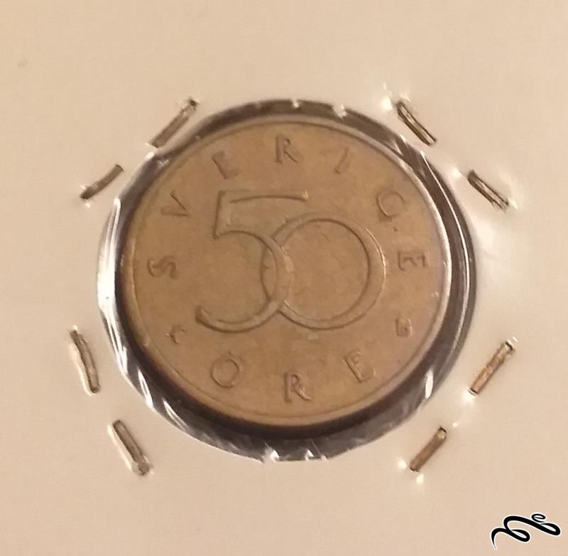 سکه 50 اوره سوئد 2000