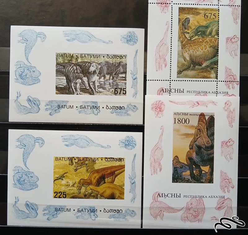 دایناسورها dinosaurs / گرجستان 1996 / باوبیدندانه
