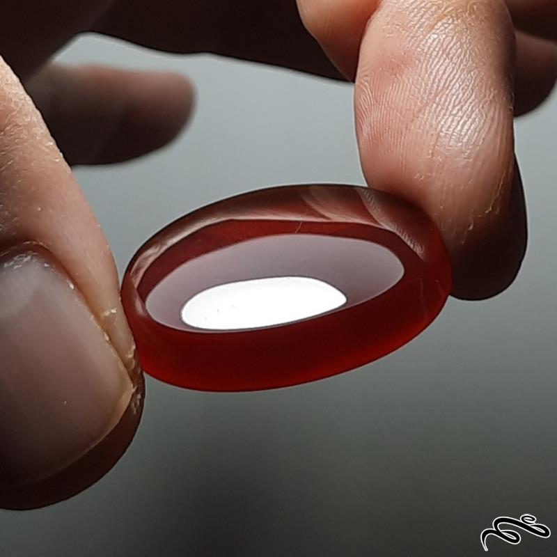 عقیق آلبالویی درشت خوشرنگ اصل معدنی خراسان