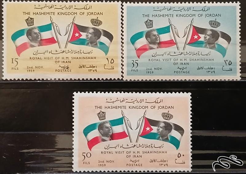 دیدار شاه از اردن / اردن 1960