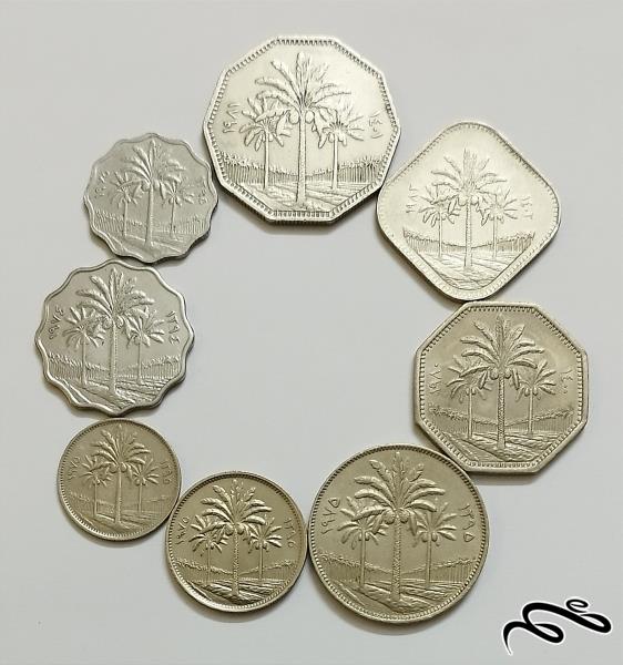 ست کامل سکه های قدیم عراق