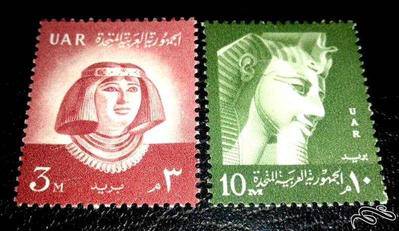 تمبرهای قدیمی مصر