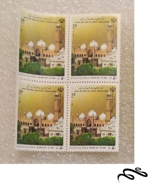 بلوک تمبر زیبای باارزش اتحادیه پستی جنوب غرب اسیا . سواپو (0)