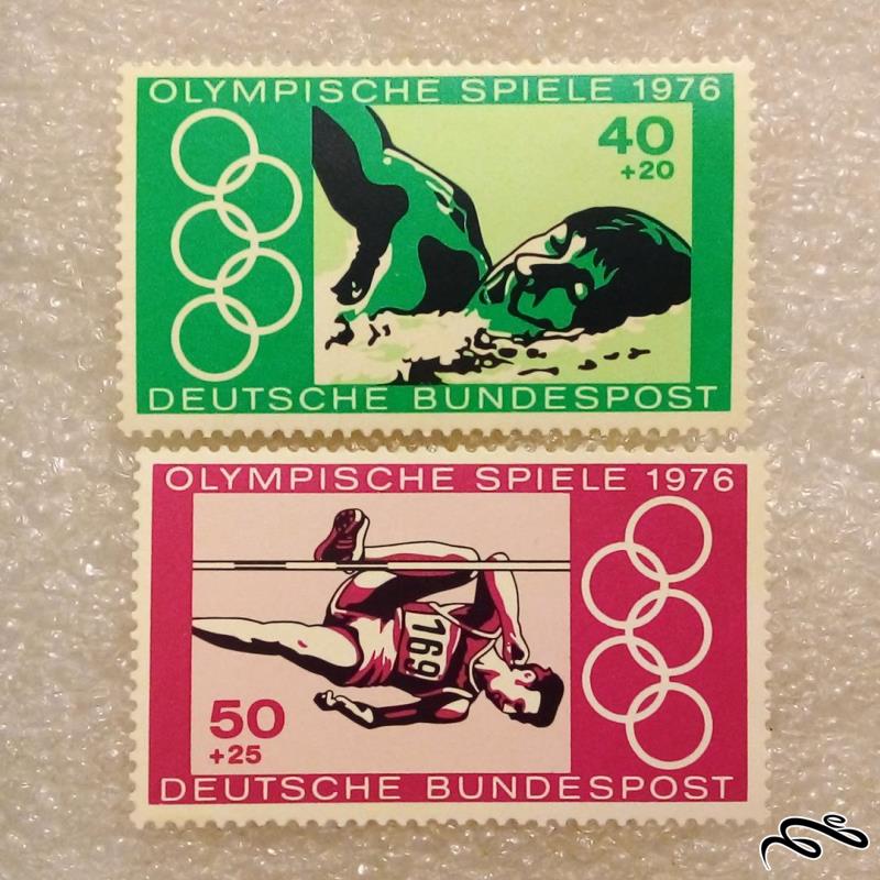 2 تمبر المان 1976 المپیک (91)4