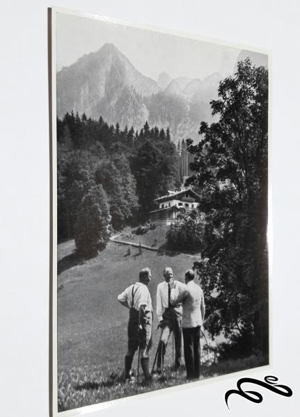 عکس اورجینال تبلیغاتی چاپ آلمان نازی و رایش سوم دوره هیتلر