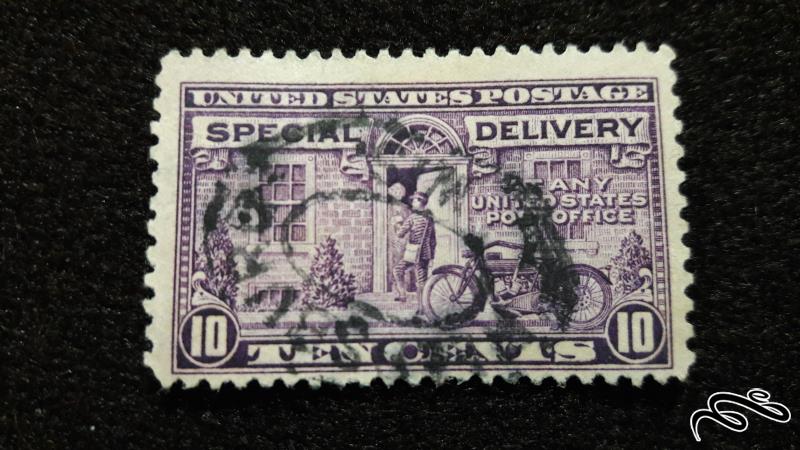 تمبر خارجی قدیمی و کلاسیک ایالات متحده آمریکا