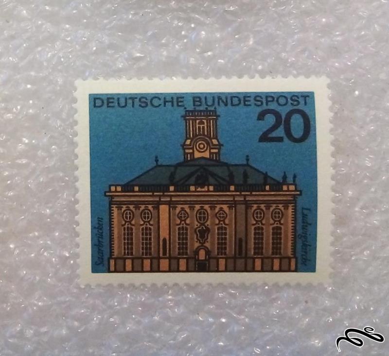 تمبر زیبای باارزش ۱۹۸۴ المان . ساختمان (۹۴)۹