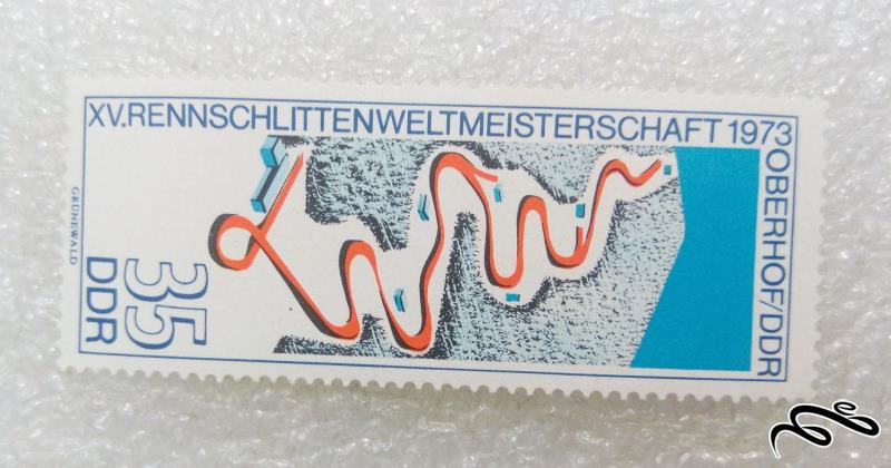 تمبر قدیمی و زیبای 1973 خارجی.ddr آلمان شرقی (99)6