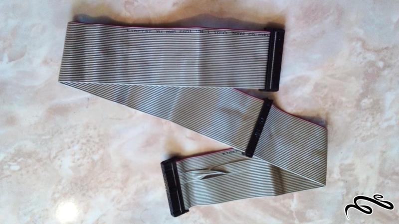 کابل 3 سوکت فلاپی قدیمی 52 سانت (ک 19)(ب 2)8