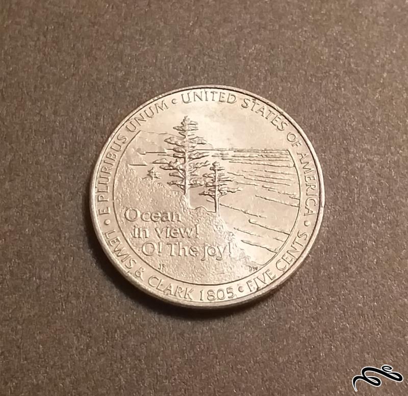 سکه یادبودی 5 سنت آمریکا 2005