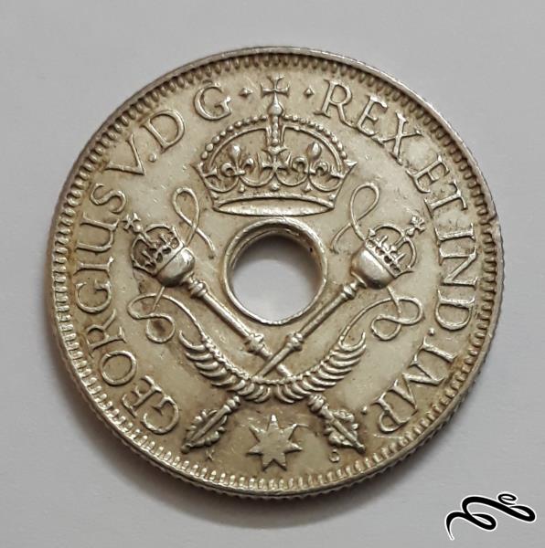 سکه نقره یک شیلینگ گینه نو 1936
