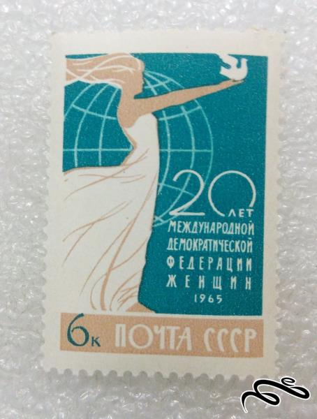 تمبر قدیمی و زیبای 1966 خارجی.شوروی (99)6