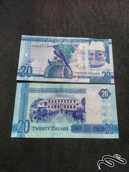 تک 20 دالاسی  گامبیا 2015 بانکی