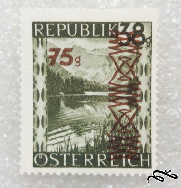 تمبر زیبای قدیمی ارزشمند اطریش سورشارژ (97)7