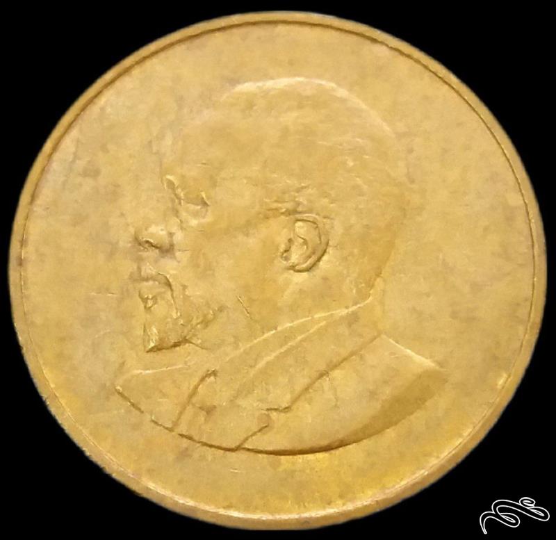 5 شیلینگ درشت و کمیاب 1966 کنیا  (گالری بخشایش)