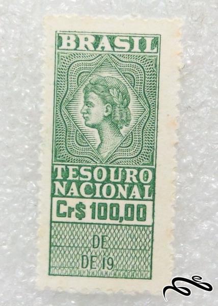 تمبر زیبای ارزشمند قدیمی برزیل (97)6