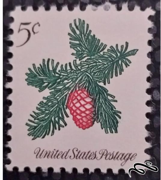 تمبر ارزشمند قدیمی ۵ سنت امریکا (۹۵)۱