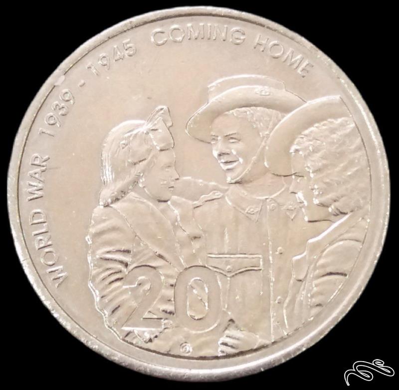 20 سنت یادبود 2005 استرالیا (گالری بخشایش)