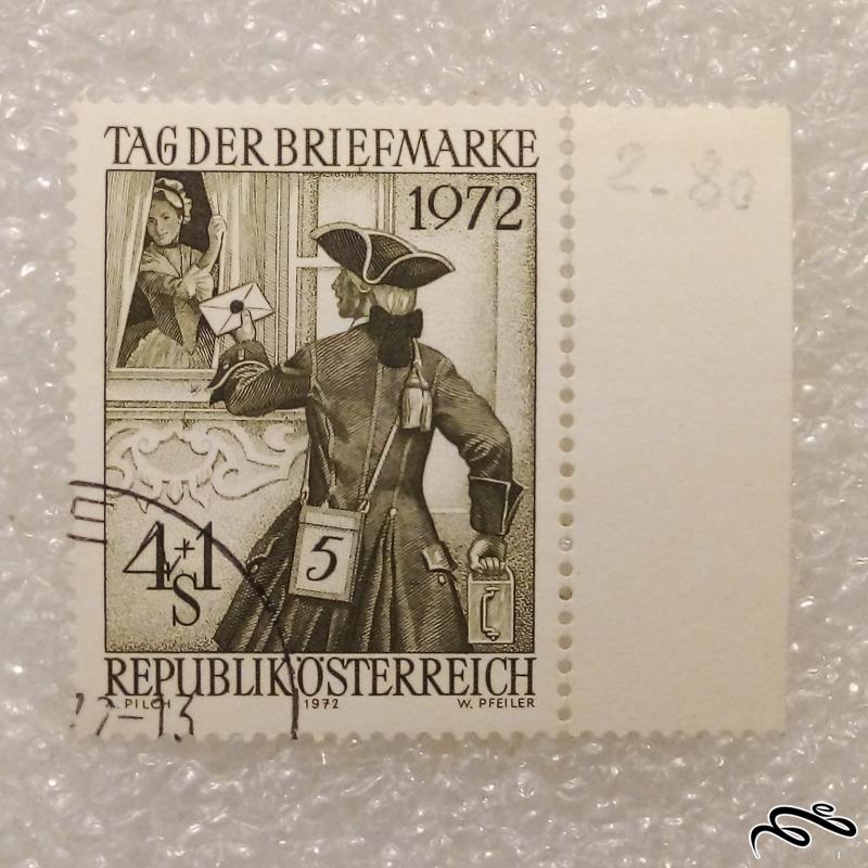 تمبر باارزش قدیمی 1972 اتریش (99)2
