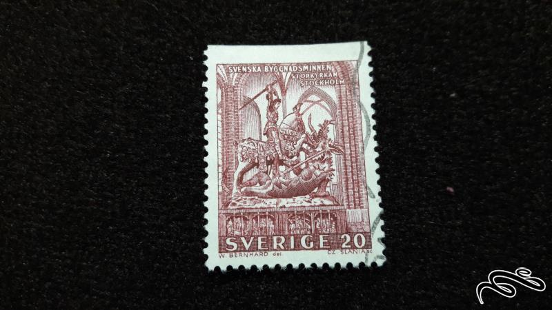 تمبر خارجی کلاسیک سوئد