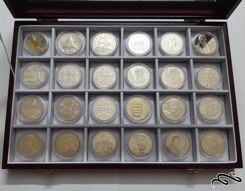 مجموعه نفیس سکه های یادبودی اوکراین