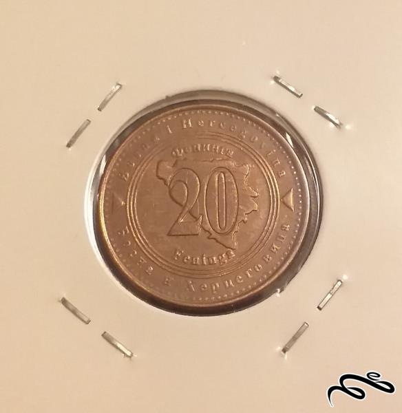 سکه 20 فنیگا بوسنی 2004