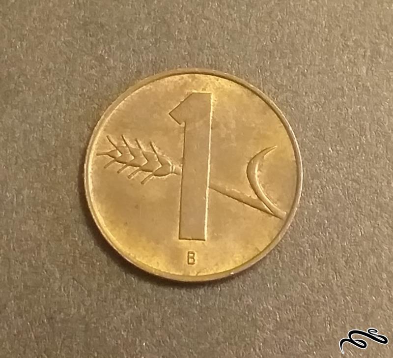 سکه قدیمی ۱ راپن سوئیس