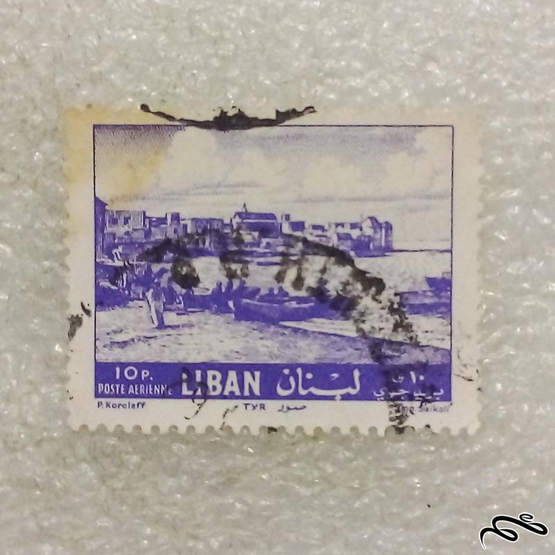 تمبر زیبا و ارزشمند قدیمی لبنان (۹۶)۰