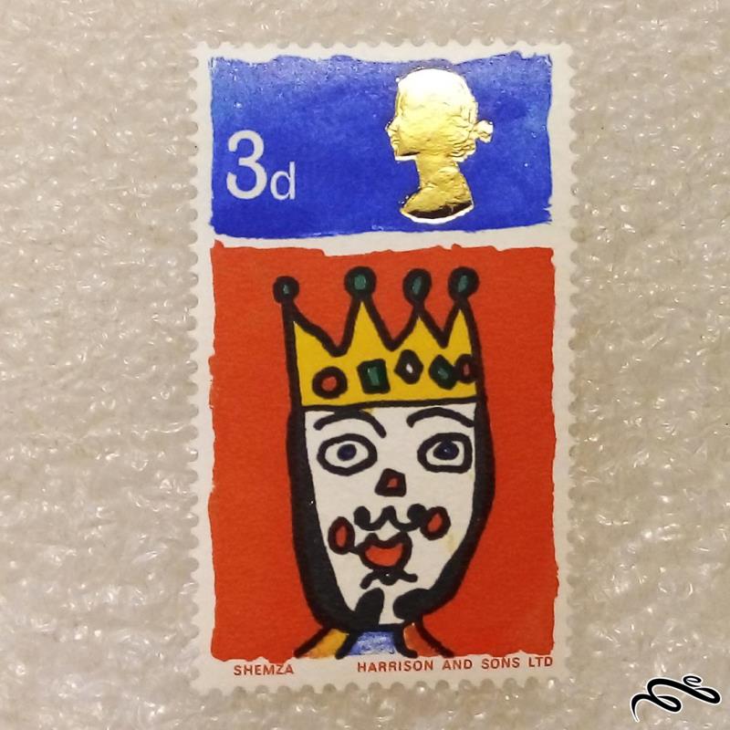 تمبر انگلستان/بریتانیا/انگلیس 1969 کریسمس (91)6+