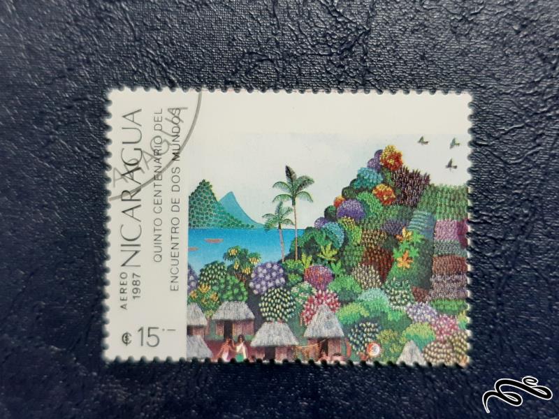 تمبر  نیکاراگوئه- 1987