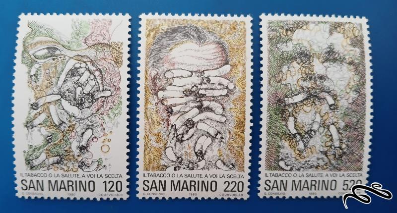 سن مارینو 1980 سری کمپین ضد سیگار