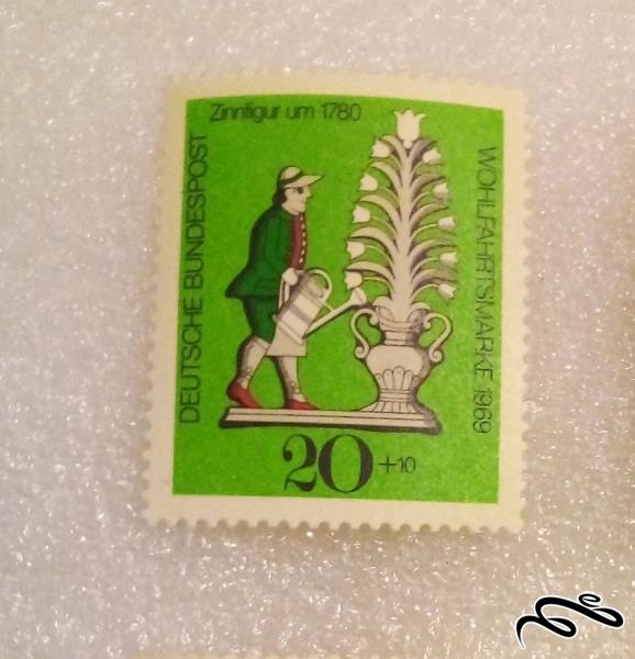تمبر زیبای قدیمی 1969 المان (93)3