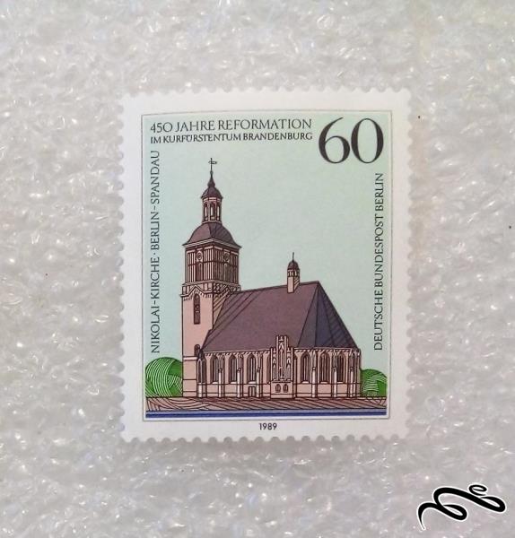 تمبر زیبای باارزش ۱۹۸۹ المان . ساختمان (۹۴)۹