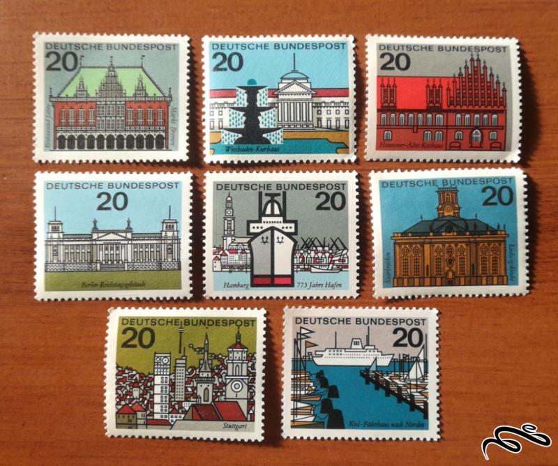 سری تمبر پستی قدیمی آلمان