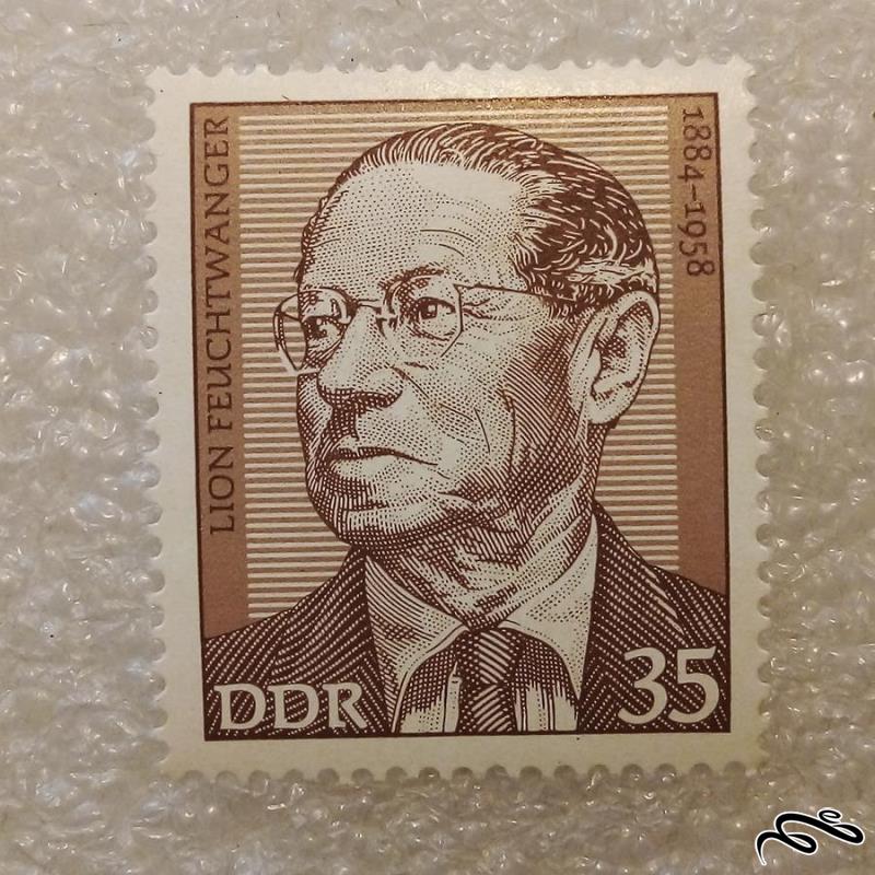 تمبر زیبای کلاسیک ۱۹۵۸ باارزش DDR  المان . لیون (۹۳)۷