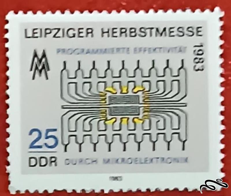 تمبر زیبای باارزش ۱۹۸۳ المان DDR / قدیمی  (۹۲)۴