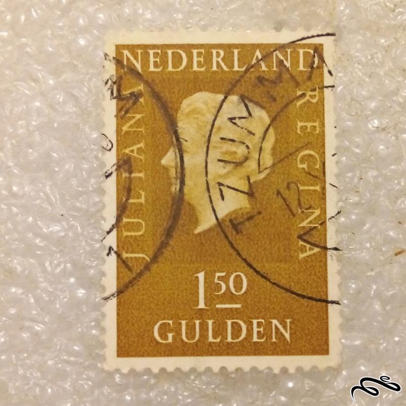 تمبر باارزش قدیمی هلند جولیانا (۹۳)۷