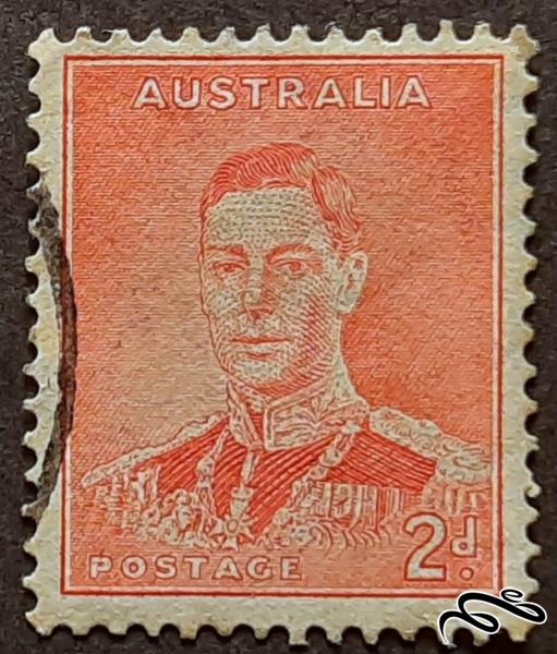تمبر استرالیا - جرج ششم ۱۹۳۷ (ارزشمند)