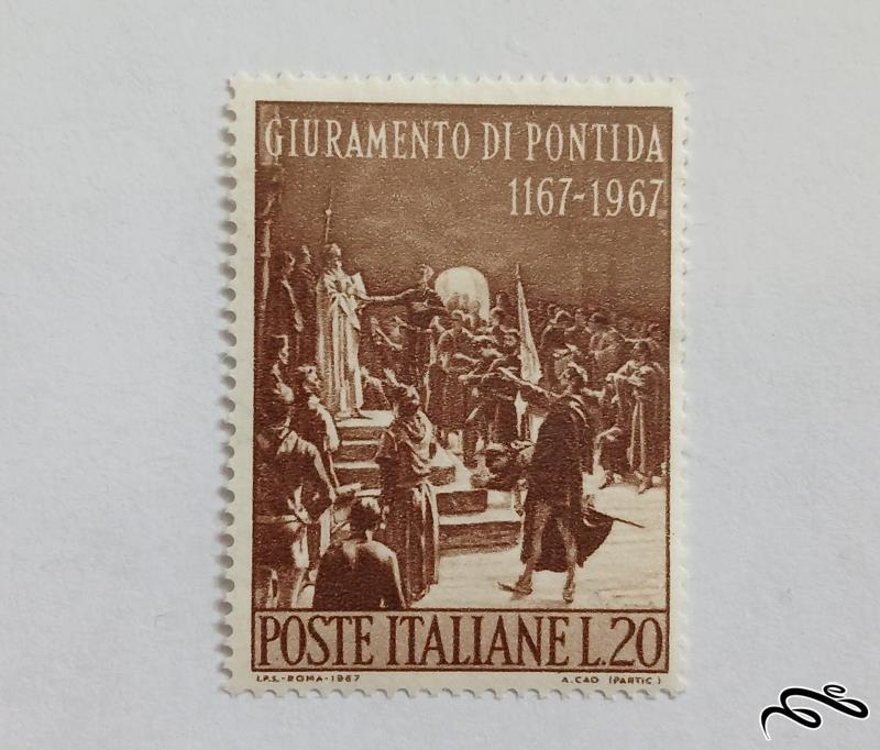 ایتالیا 1967 سری 800صدمین سالگرد سوگند پونتیدا